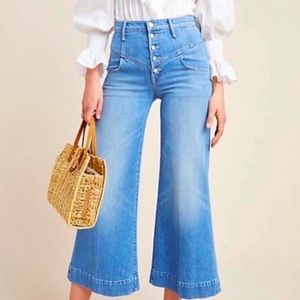 Mother swoonerroller crop jeans